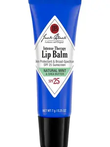 Jack Black Intense Therapy Lip Balm Stocking Stuffers for Adults, Jack Black Lip Balm SPF 25, Lip Sunscreen, SPF Lip Balm for Chapped Lips, Lip SPF, Lip Moisturizer, Lip Balm with SPF, Small Gifts