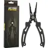 Beyond Braid QuickRig 7in Fishing Tackle Pliers - Multifunction Stainless Steel Split Ring Tool with Line Cutter, Crimper, Corrosion Resistant, Spring Loaded Design