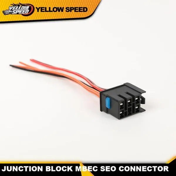 ALLGOOD Vehicle-Specific Junction Block (Meco SEO Connector) for 1999-2006 GM Trucks, Chevy GMC Upfitter Fit, Color-Coded Wires, Wire Protection, Protective Outer Cover, Easy Installation, Reliable Automotive Component