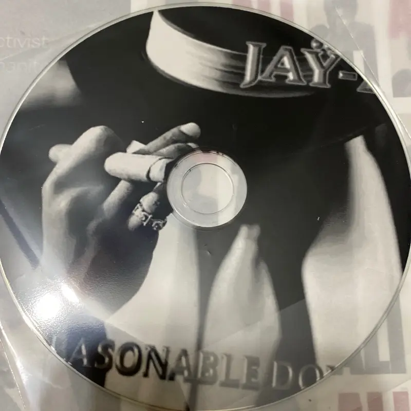 Jay Z reasonable doubt cd