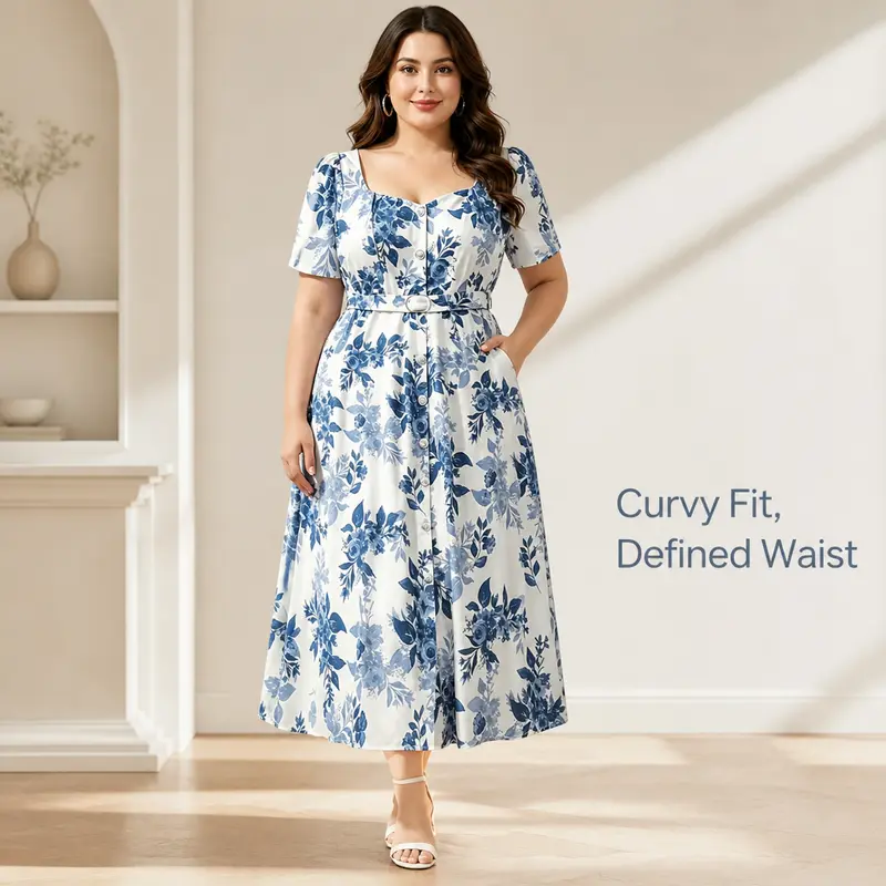 princess polly baby blue dress Off-Shoulder A-Line Dress with Floral Appliqué 44179