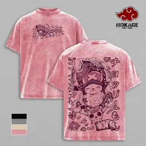 Tony Tony Chopper Washed Tee, One Piece Anime Graphic Tee, Vintage Washed Shirt, Cute Anime Shirt, Kawaii Anime Apparel, Manga Lover Gift