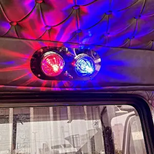 JML Kustoms – Dome Light Plate Above Door for Peterbilt and Kenworth