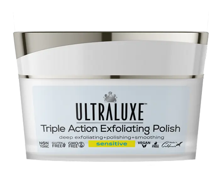 UltraLuxe Triple Action Exfoliating Polish - All Skin Types+Sensitive