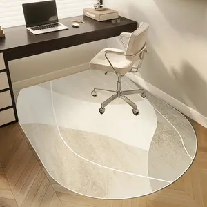 Office Chair Mat Hardwood Floor Protector, Gaming Rolling Floor Pad, Low Pile Carpet for Office Desk, Large Non-Slip Multi-Purpose Seat Cushion