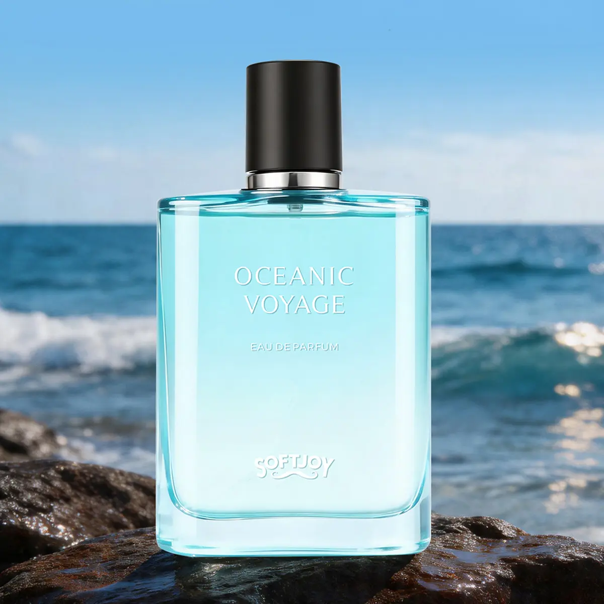 Oceanic Voyage Eau De Parfum 90ml (3.04oz) | Green apple, Lotus, Cypress, amber, oakmoss | Long Lasting Luxury Fragrance for Men | Premium Gift perfume Marine Woody Scent