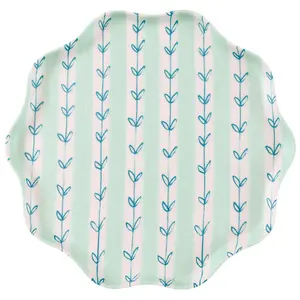 Flora Reusable Large Plates (x 6)
