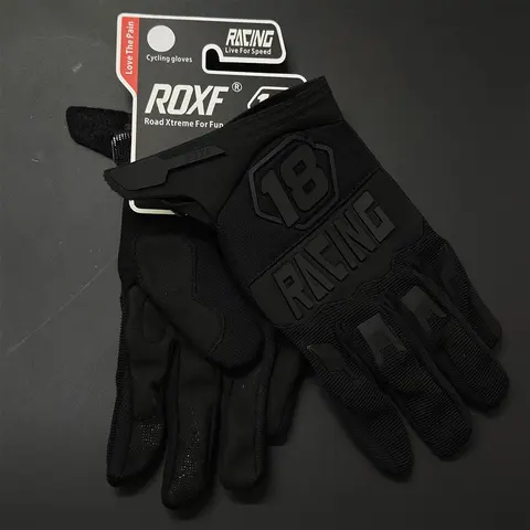 ROXF 18 cycling gloves, Racing for off-road mountain events, wild riding sports, multiple colors for men and women, breathable and non slip multi-functional gloves for all seasons, touch screen for daily commuting Includes Gloves