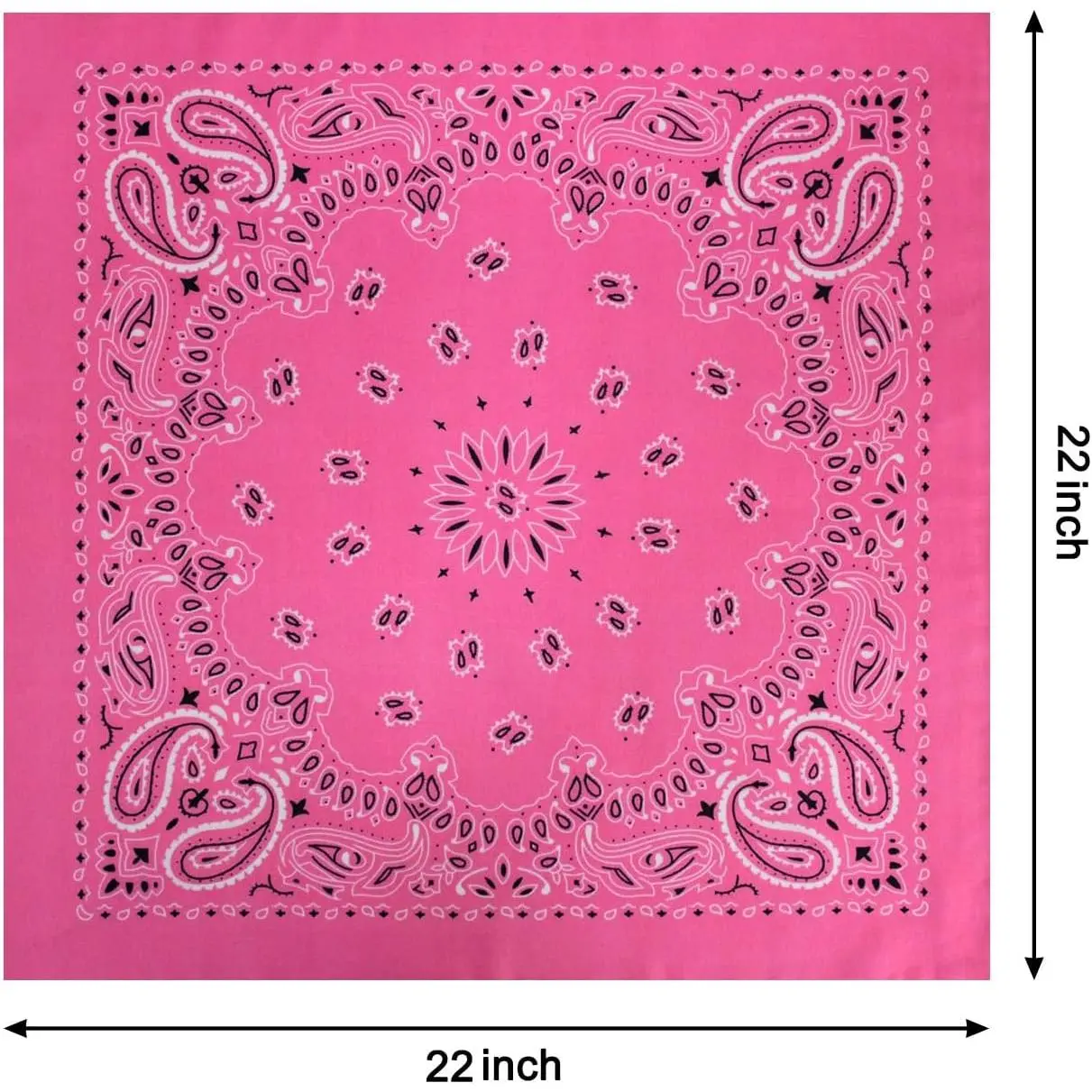 2 Pack Paisley Pattern Cotton Bandanas - 22x22 Inches Versatile Handkerchief Face Mask for Men and Women, Soft Breathable Fabric for Outdoor Activities, Fashion Accessory, Daily Use, Unisex Design 2 Pack Paisley Pattern Cotton Bandanas - 22x22 Inches Versatile Handkerchief Face Mask for Men and Women, Soft Breathable Fabric for Outdoor Activities, Fashion Accessory, Daily Use, Unisex Design
