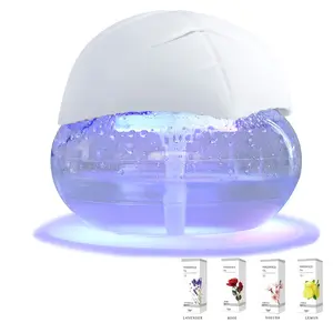 Water Air Purifiers for Home, Air Washer Aroma Diffuser, Air Filter Washer Humidifier, Essential Oils Aroma Fresher With LED Night light for Office, Bedroom,Small Air Cleaner For Smoke and Pets