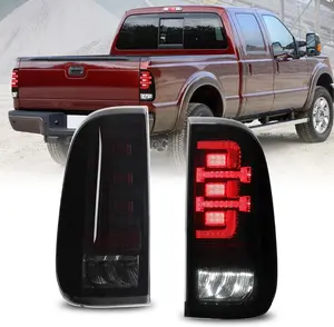 WOLFSTORM Full LED Tail Lights for 2008-2016 Ford F-250/F-350/F-450 Super Duty