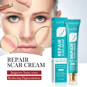 Scar Cream, Professional Scar Removal Creamfor Surgical Scars,Stretch Mark, Keloid Bump,C-Section, Scars of Burns and Injuries,Old andNew Scars Acne Skin Repair
