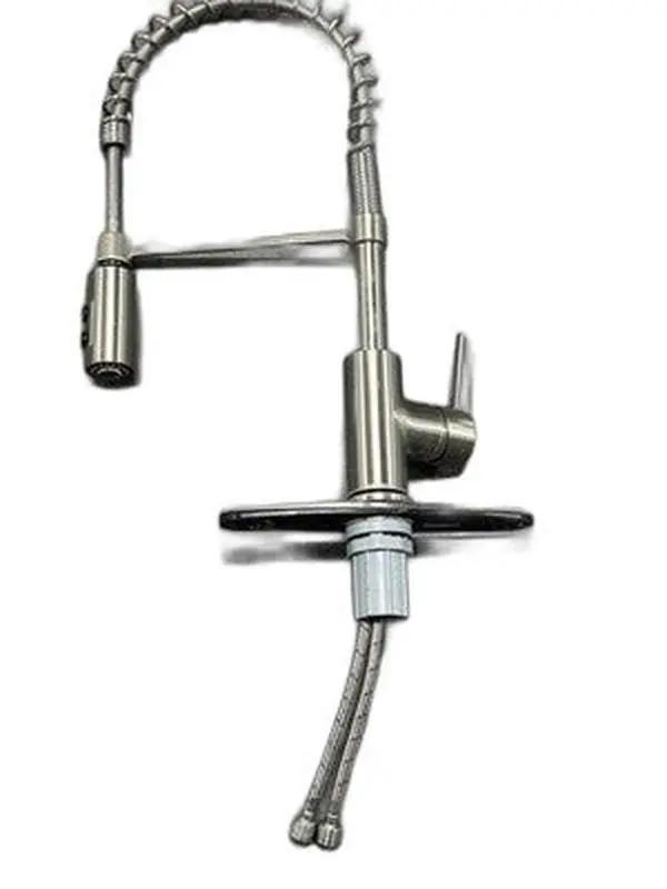 Kohler Stainless Steel Single Handle Pull-Down Kitchen Faucet Sprayer