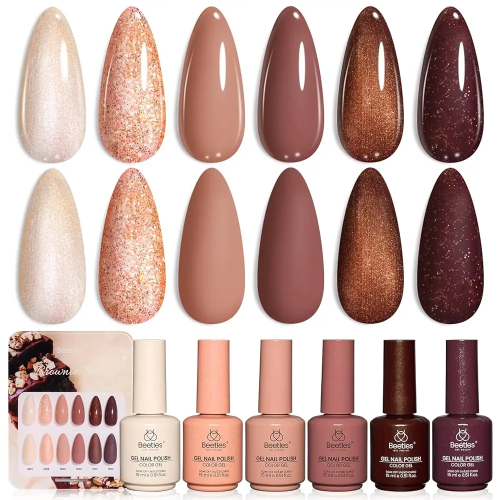 Brownie Bliss -6 Colors *15ml -7 Pcs