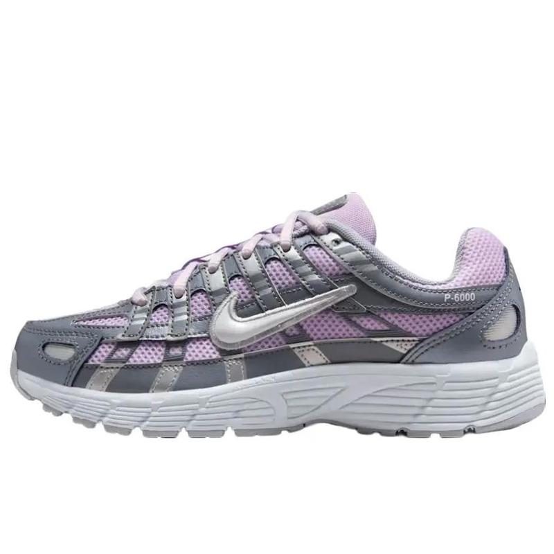 Nike P-6000 Doll Smoke Grey Metallic Silver White HV5064-500 GS Womens Fashion New