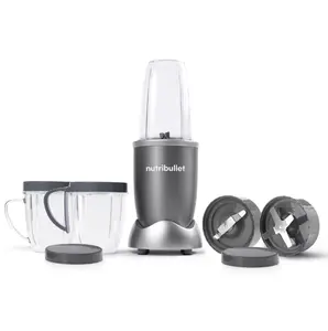 NutriBullet Silver Magic Bullet Superfood Nutrition Extractor Blender, 8 Piece