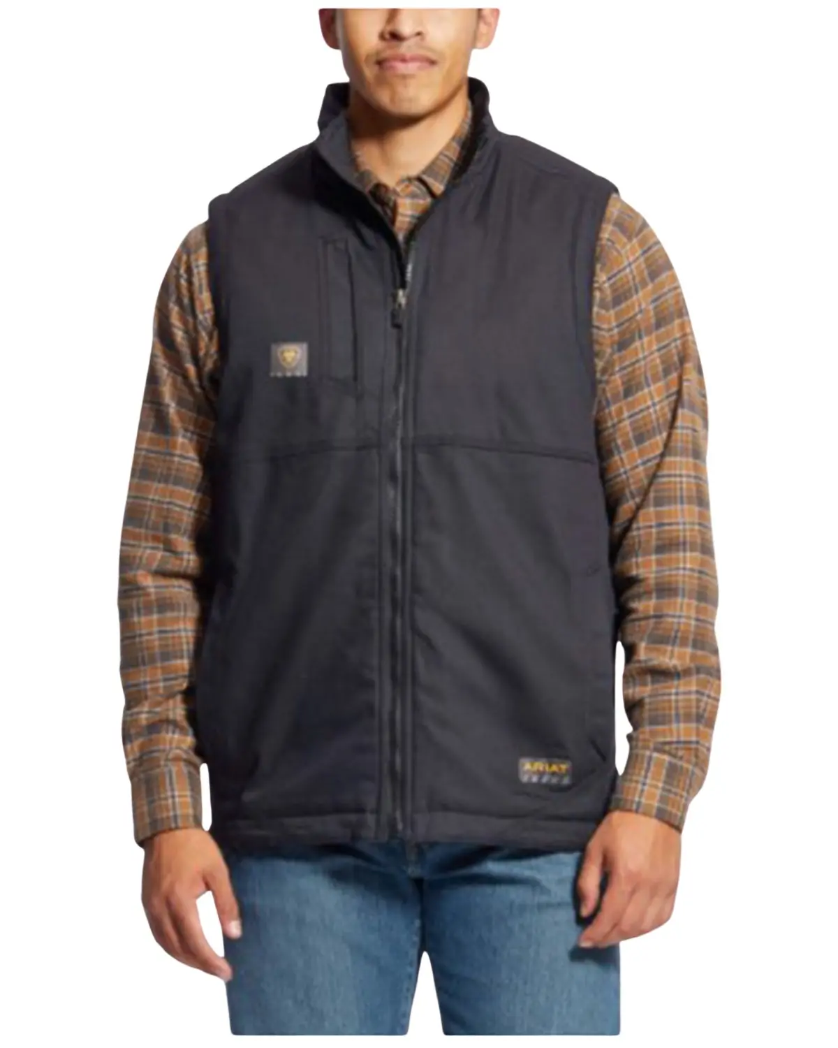 Ariat Men's Men'S Rebar Duracanvas Solid Work Vest Big And Tall - 10023933-Tll