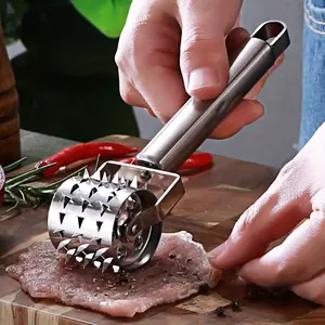 1pc Stainless Steel Meat Tenderizer Hammer - Perfect For Any Meat, Easy To Clean & Use - Kitchen Essential! Kitchen Tool