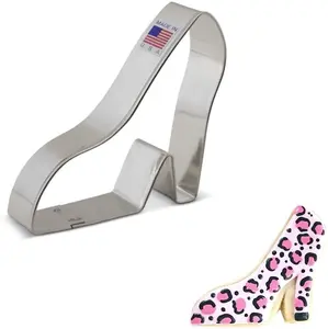 Platform Shoe Cookie Cutter 3 5/8"