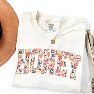 Comfort Colors Honey Shirt, Grandma Gift, Mothers Day gift, New Grandma Gift, Grandma Shirt, Pregnancy Announcement