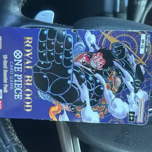 Bandai Namco One Piece Royal Blood 12 Card Booster Pack English Version OP-10 Card Game for Ages 6+