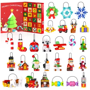 【Black Friday】BUILDIFY Advent Calendar 2025 - 24 Days Countdown to Christmas Surprise Toys for Kids Boys Girls Festive Family Activity Gift for Boys and Girls Ages 6+ Ideal holiday building blocks family party decoration