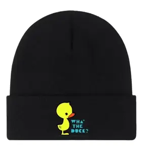 NewBreed Wha' The Duck? Knitted Beanie with NewBreed logo on the back unisex hat
