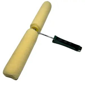 18 inch Dual Corner Roller Frame Kit | includes one (1) 18 inch Dual Corner Frame and a 2-Pack of 9’ 1/2’ Nap Polyester Corner + Rollers | The only 18’ frame that paints walls and corners house painting