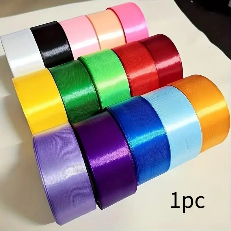 4cm ribbon roll ribbon wholesale DIY handmade rose cake box flower decoration ribbon wedding red ribbon Gift Wrapping Supplies