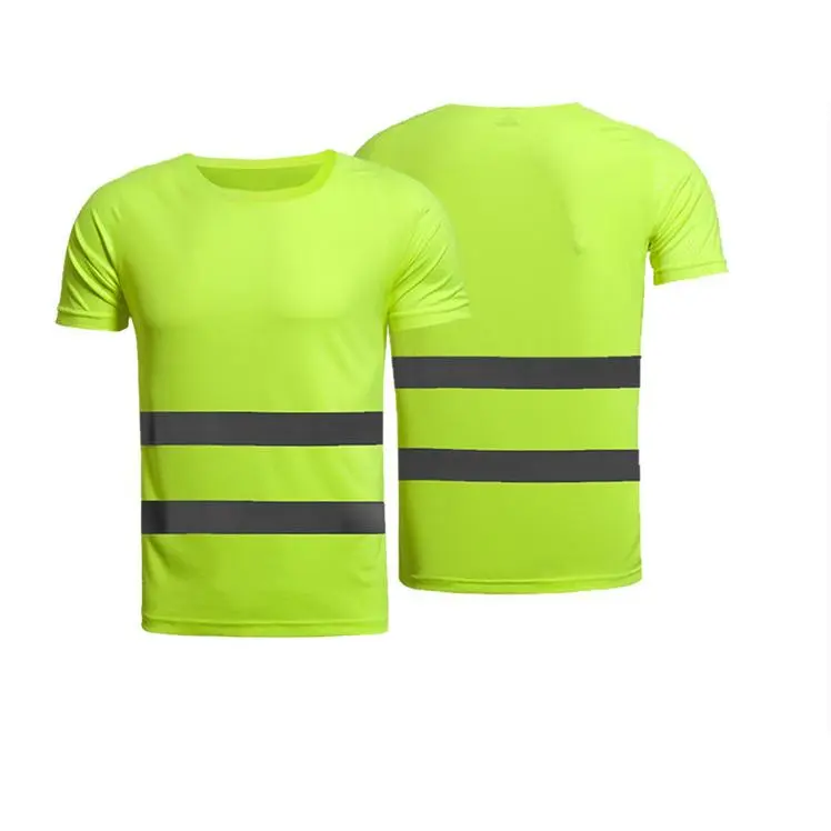 Round neck T shirt * Fluorescent Green