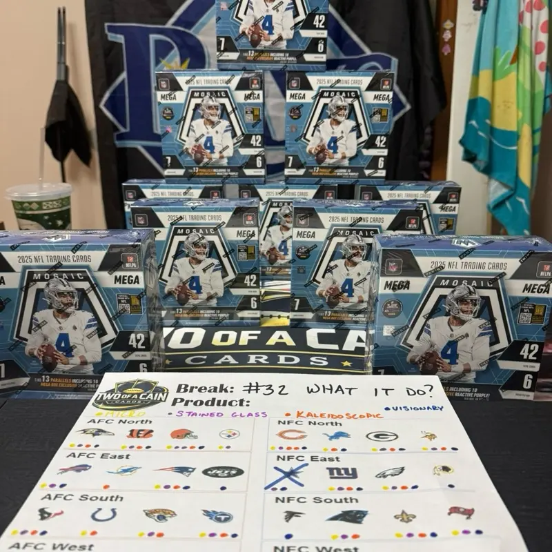 Break 32 What It Do? -Mosaic Mega Box - 10 Box Break