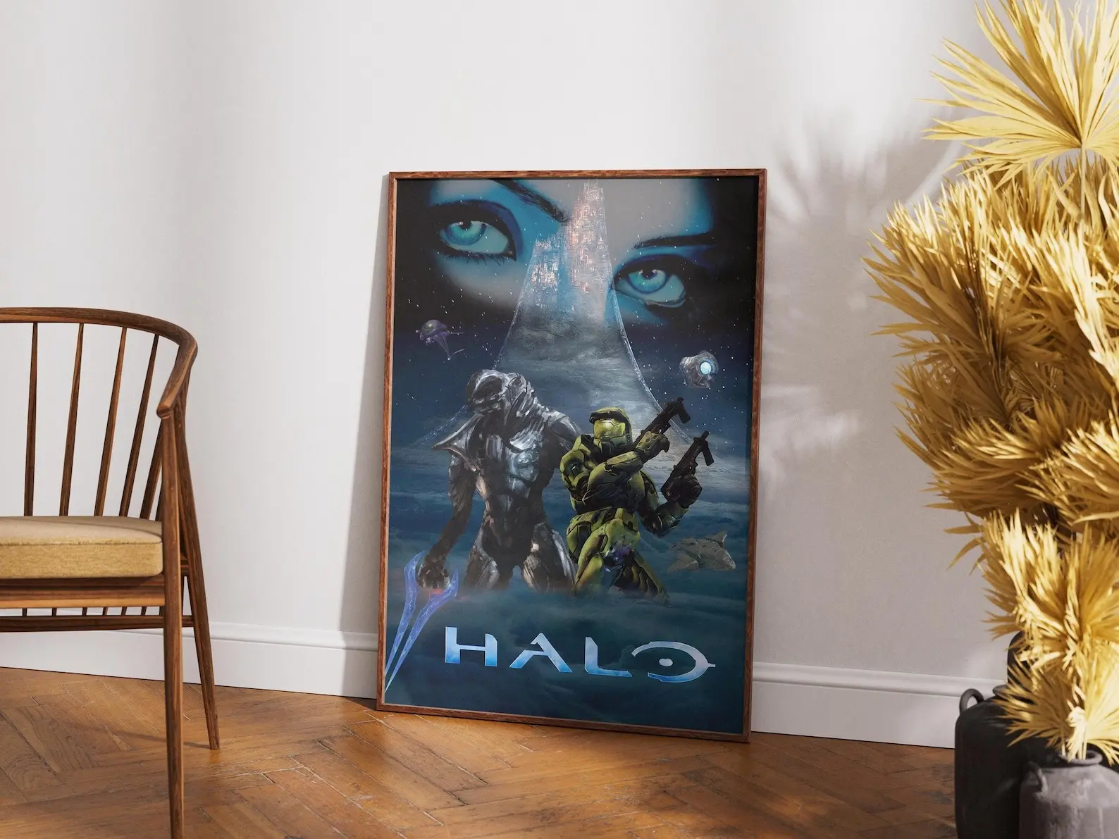 Halo Poster | Gaming Artworks | High Quality Matte Print |  Video Game Poster | Wall Decor | Gamer Gifts