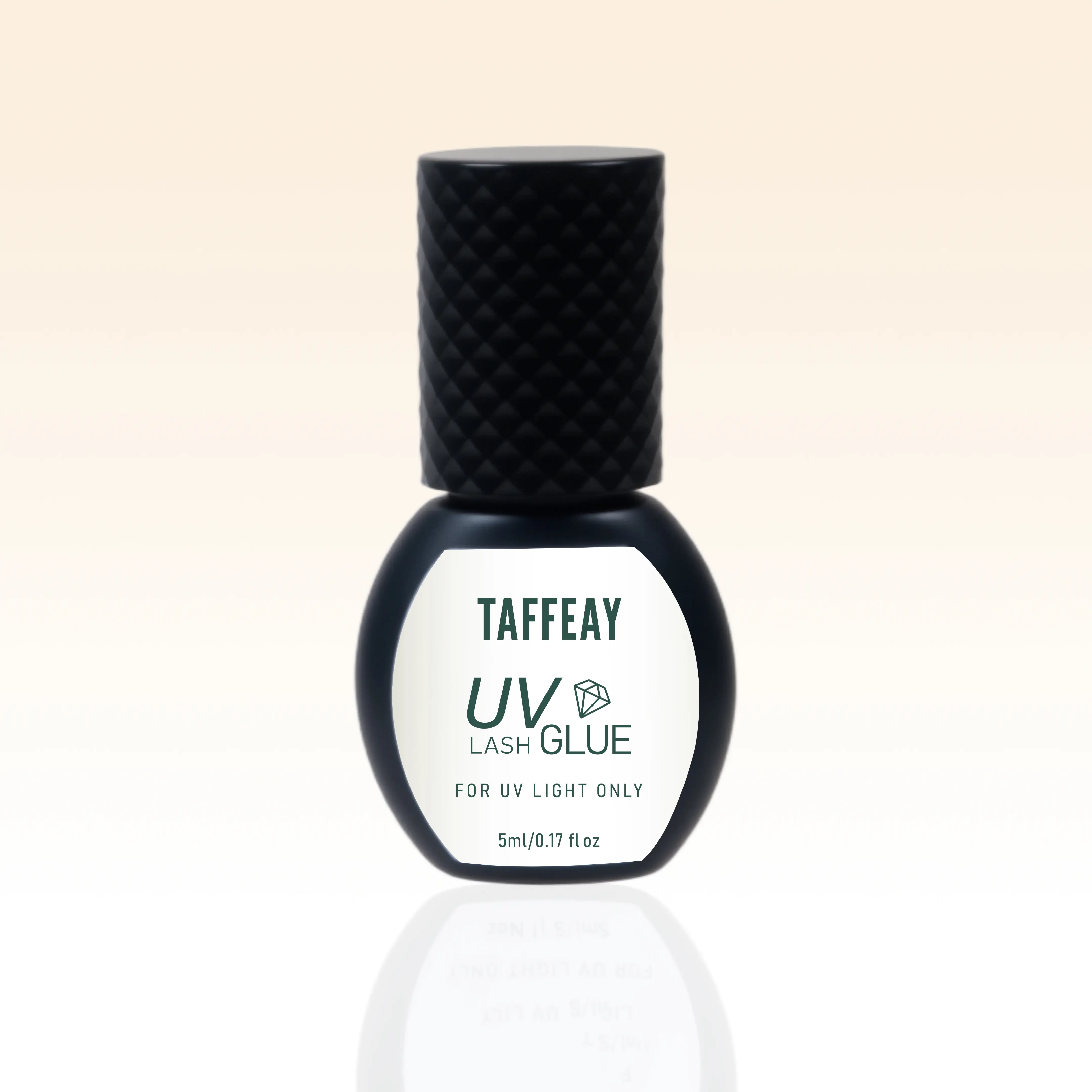 TAFFEAY UV Adhesive Eyelash Extension Glue (5ml) - Cosmetic Makeup Glue for Eyelashes Extensions, Cure Under Light, Quick Curing