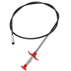 36-Inch Flexible Grabber Tool for Drains – Spring-Action Claw with Mechanical Fingers, Ideal for Hair Removal and Clog Cleaning, Bendable Pickup Tool for Kitchen, Bathroom, and RV