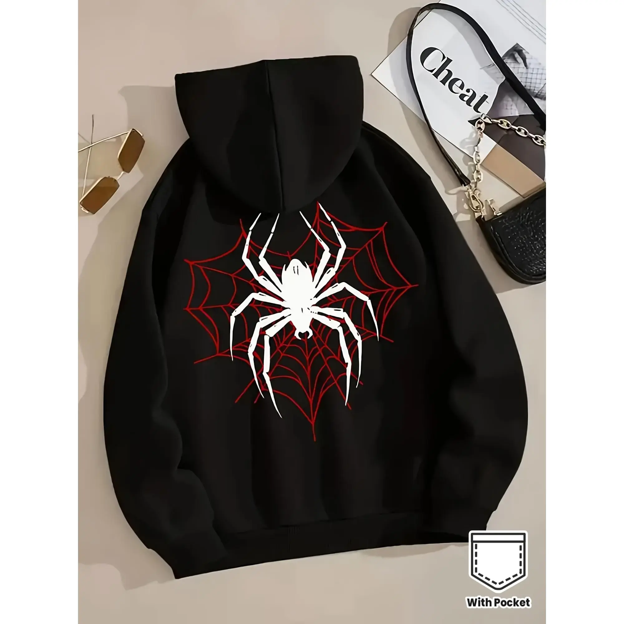 red spider 555 hoodie - TikTok Shop