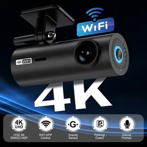 Lf10 Front 4K Car Dash Cam, HD Driving Recorder, WiFi Backup Camera, Loop Recording 3840x2160p, Automatic Coverage, Vehicle Video Recorder, Time Lapse, Video Playback, Dvr