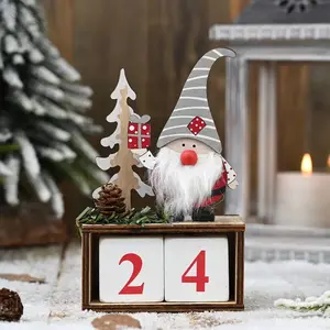Merry Christmas Countdown Gnomes Doll