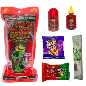 Takis Chamoy Pickle Kit With Lucas Gusano