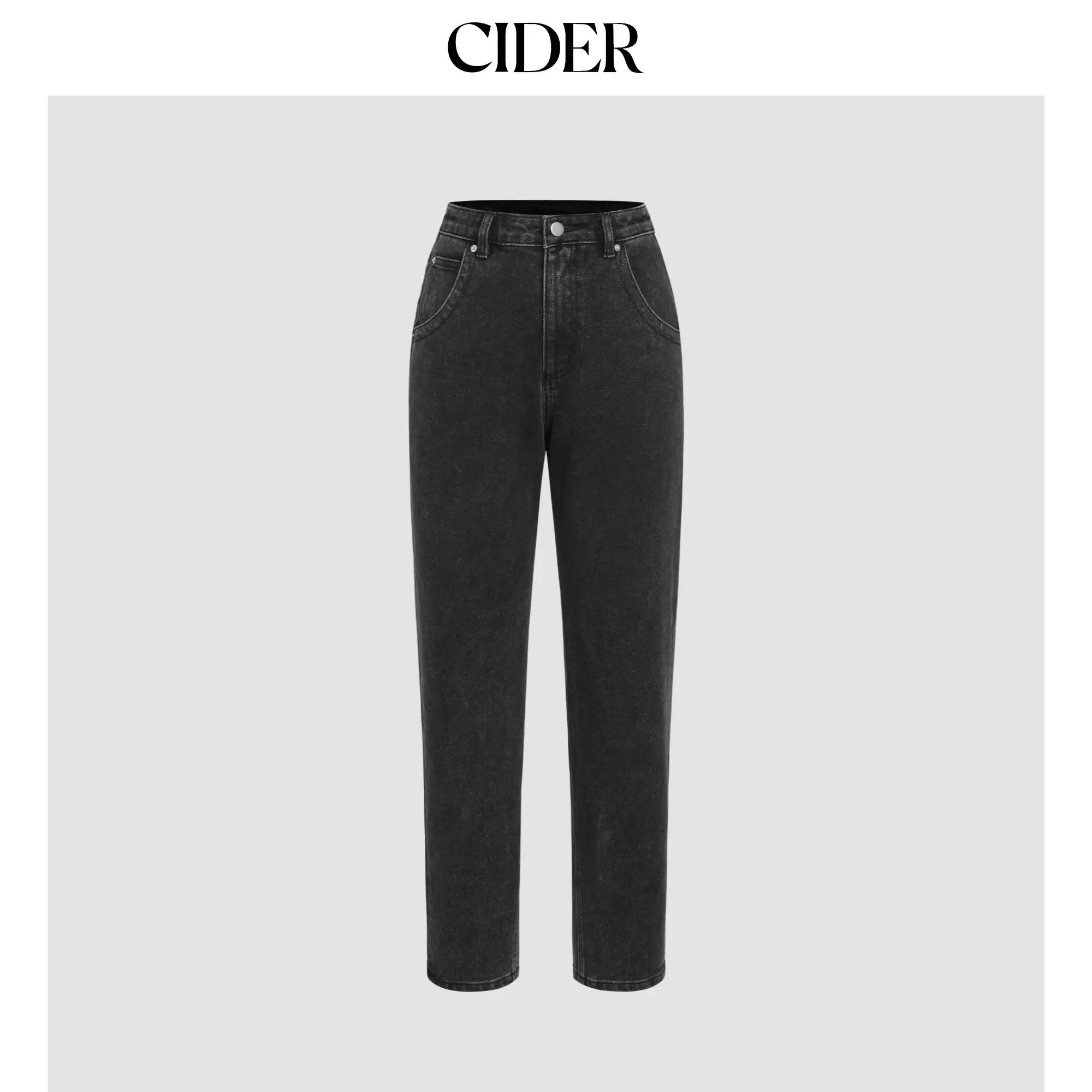 Cider [3 colors, size 0-10] Katherine Stretch Denim High Waist Tapered Jeans