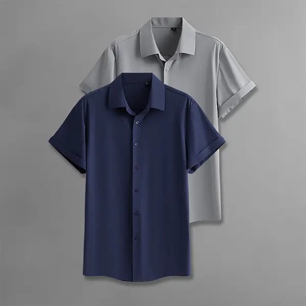 Dark blue + gray