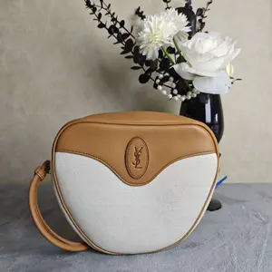 Pre-owned Yves Saint Laurent leather Crossbody Bags Saint Laurent YSL Canvas & Camera Crossbody Bag a685