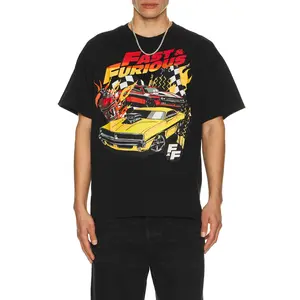 REASON Fast & Furious Tee in Black