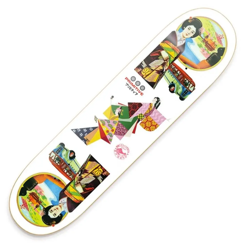Primitive Skateboard Deck Neal Far East 8.38" New With Tags