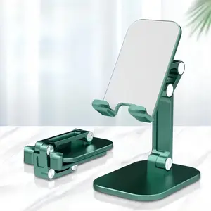 Adjustable And Foldable Mobile Desktop Holder, Portable for Watching Dramas, Designed for Convenience, Made of ABS Plastic, Not Compatible with Tablets.