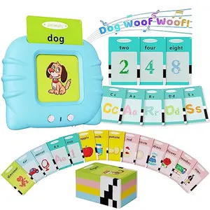 Toddler Toys Talking Flash Cards for 1 2 3 4 5 6 Year Old Boys and Girls, Autism Sensory Toys for Autistic Children, Learning Educational Montessori Speech Therapy 248 Sight Words Kids Gifts learning  tools  for  kids english parenting