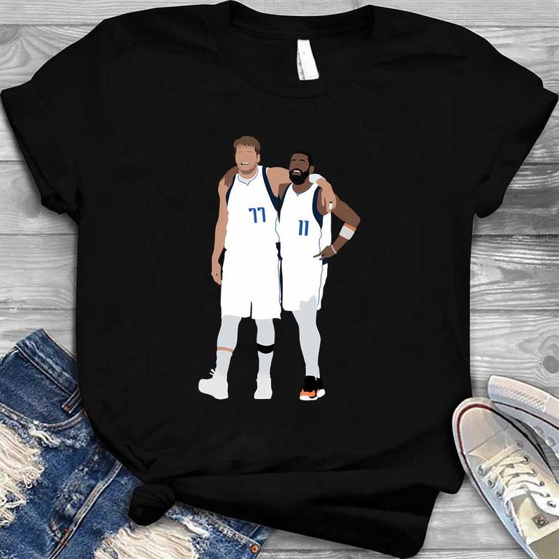 Luka Doncic  Kyrie Irving Unstoppable Duo Dallas Mavericks T-Shirt