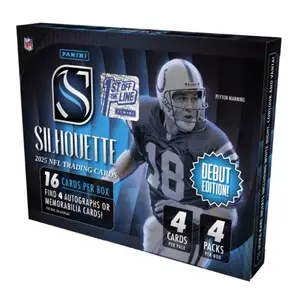 2025 Panini Silhouette Football Hobby Box - 1st Off The Line (FOTL) Trading Cards
