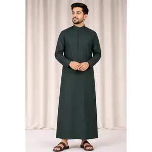 Royal Forest Green Thobe - Men