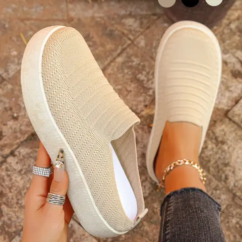 Women's Faux Fur House Slippers, Vintage Casual Style, Comfortable All-Season Footwear, Perfect for Street & Home Wear, Casual Flat Slippers