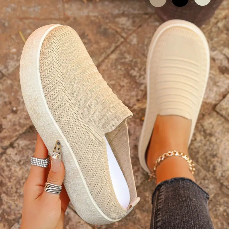 Women's Faux Fur House Slippers, Vintage Casual Style, Comfortable All-Season Footwear, Perfect for Street & Home Wear, Casual Flat Slippers